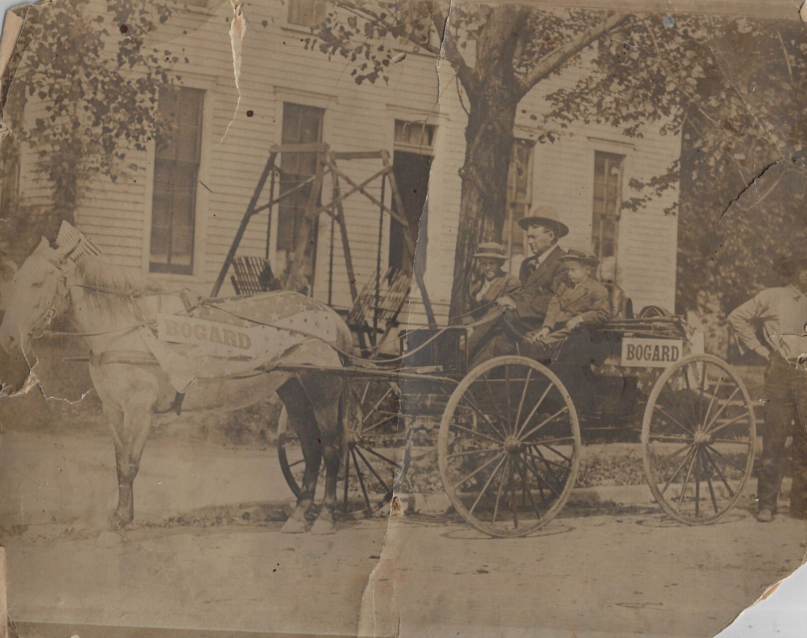 Looking Back: Bogard family celebrates Labor Day